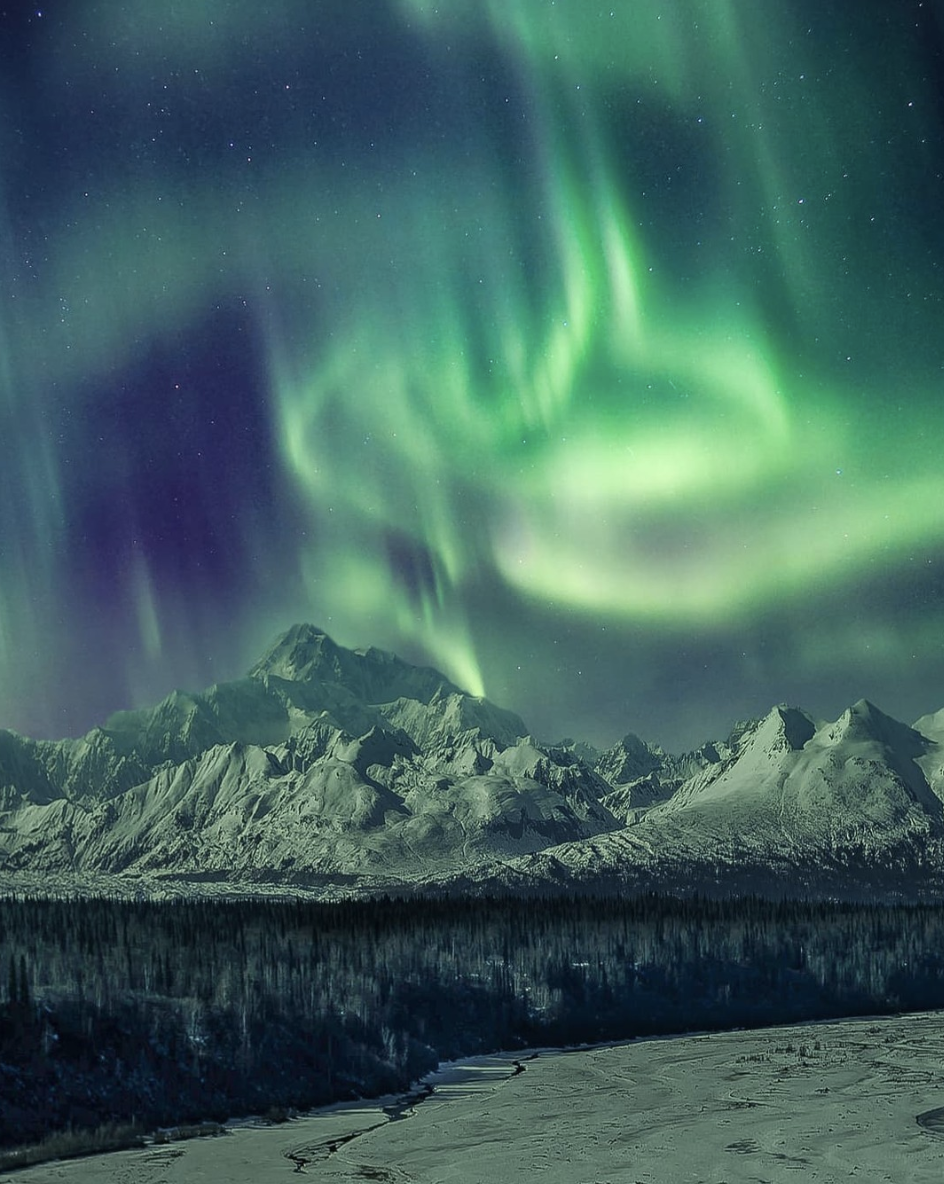 Aurora boreal Alaska